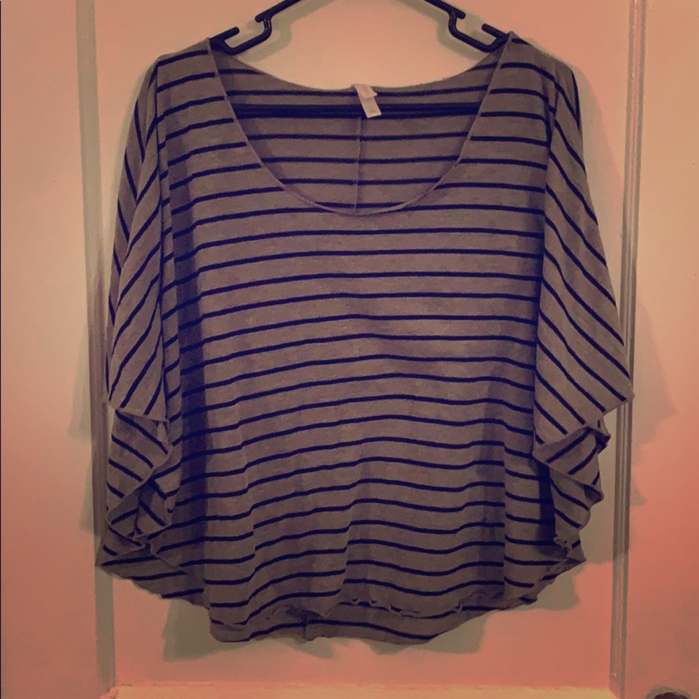 Gray & Black Shirt
